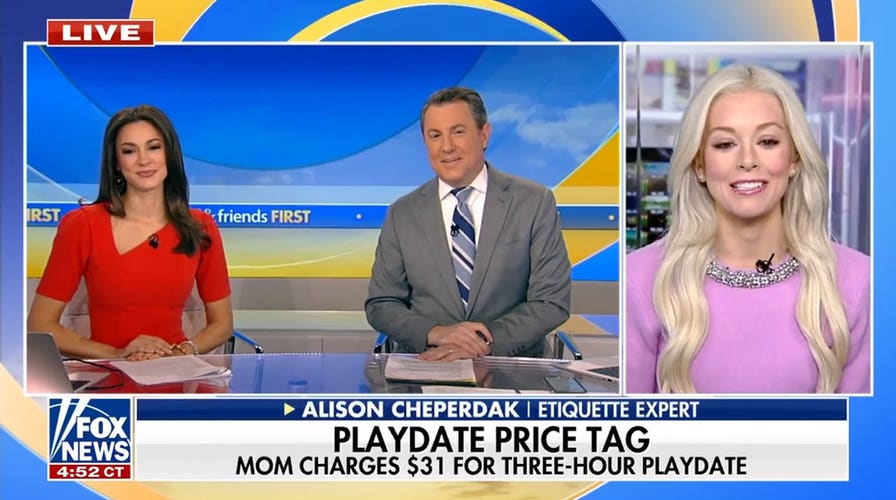 Mom reportedly charged $31 for a 3-hour playdate