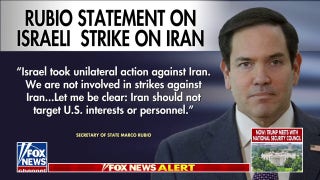 Trump admin denies involvement in Israeli strike: 'Iran should not target US'