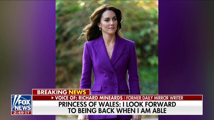 Richard Mineards: Kate Middleton was forced to make video announcement in a way