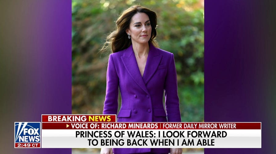 Richard Mineards: Kate Middleton was forced to make video announcement in a way