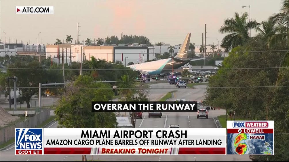 NTSB investigates deadly Amazon cargo plane crash at Miami International Airport