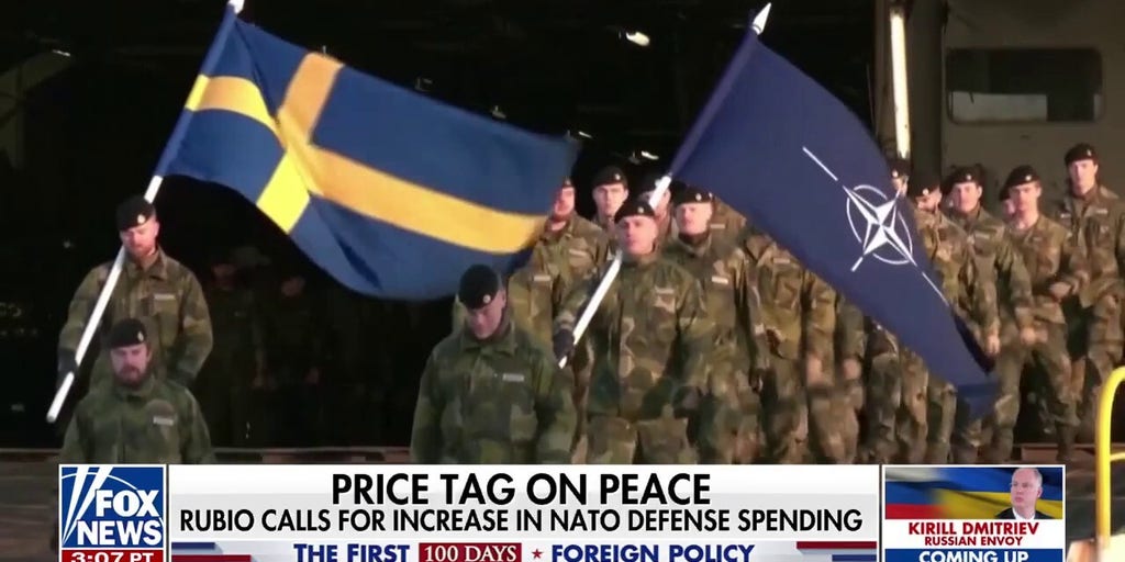 Price of peace: Rubio calls for increase in NATO defense spending from Europeans