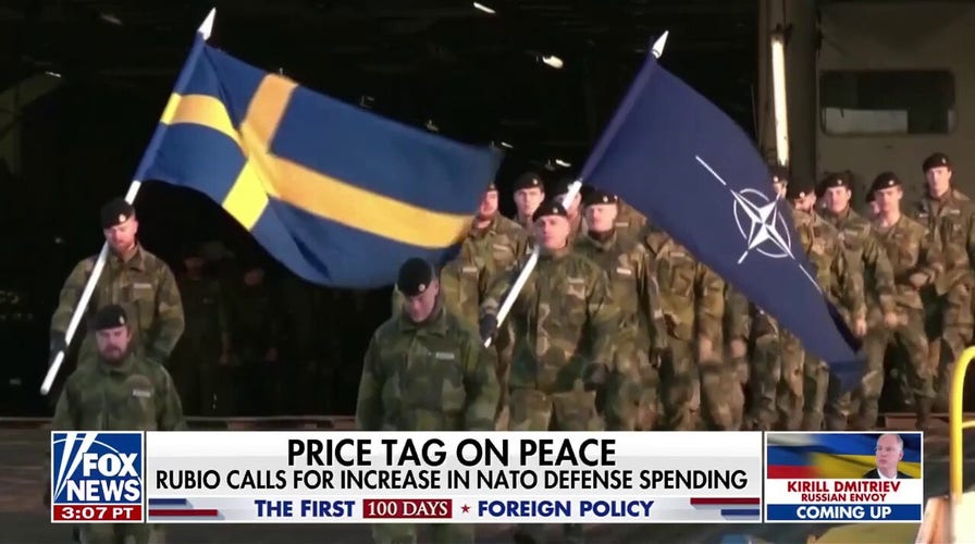 Price of peace: Rubio calls for increase in NATO defense spending from Europeans