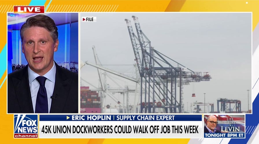 45k union dockworkers could strike costing US economy billions daily