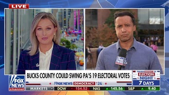 Bucks County, PA could swing the state's electoral vote