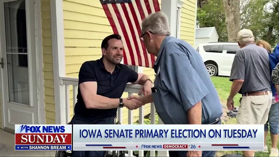 Hinson slams Iowa Dem Senate hopefuls for prioritizing 'illegals over Americans'