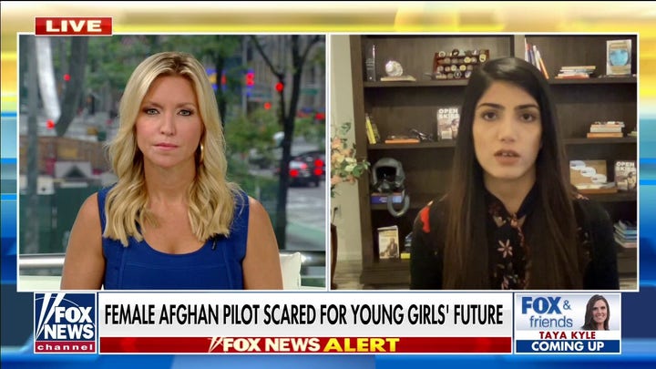 First female Afghan Air Force pilot says women will get 'hurt the most' by Taliban 