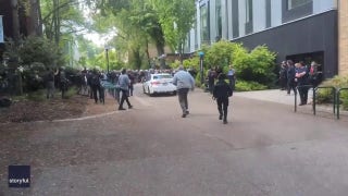 Driver races toward protesters at Portland State University  - Fox News