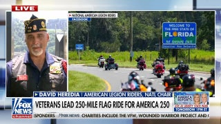 American Legion Riders lead 'Let's Ride Challenge' for America 250