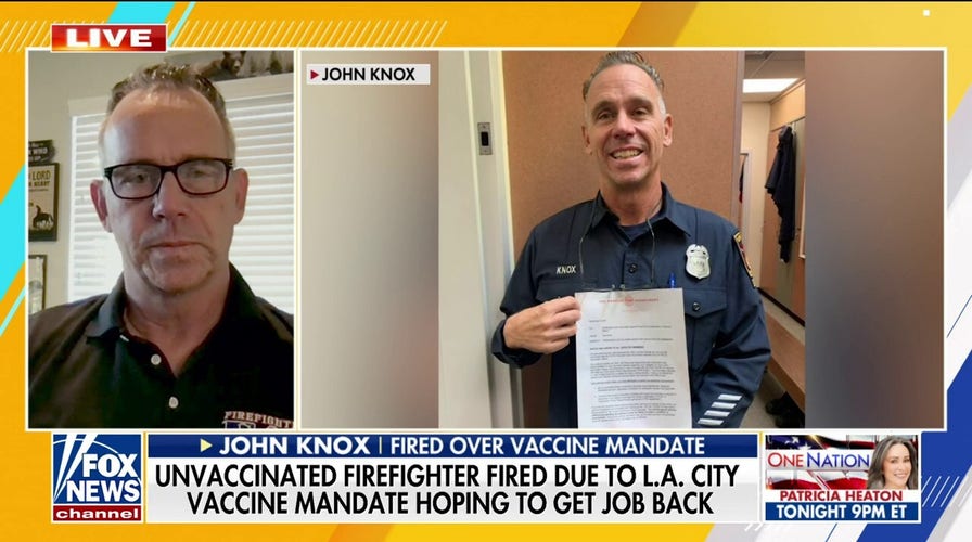 Former LA firefighters fired over COVID vaccine fighting to get their jobs back