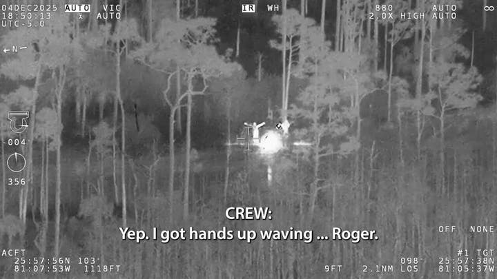 Barefoot father and son airlifted from Everglades mudhole after ATV runs out of gas