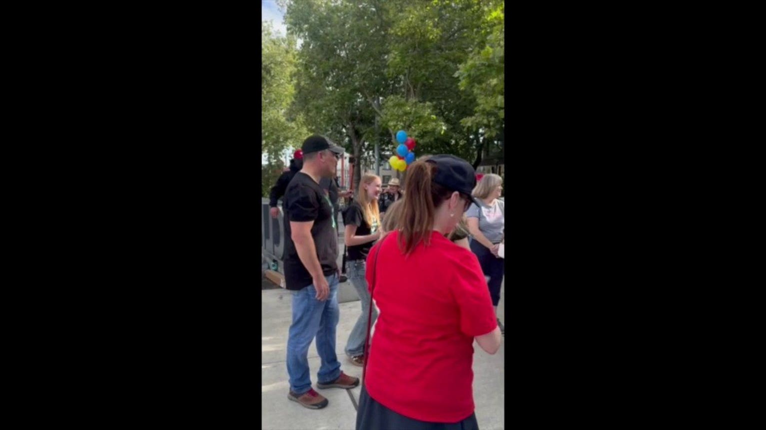 Sights and sounds from the Sophie Cunningham fan rally in Seattle