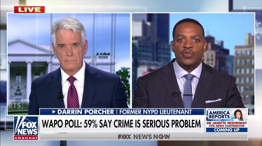 Washington Post poll finds 59% of Americans believe crime is very serious problem