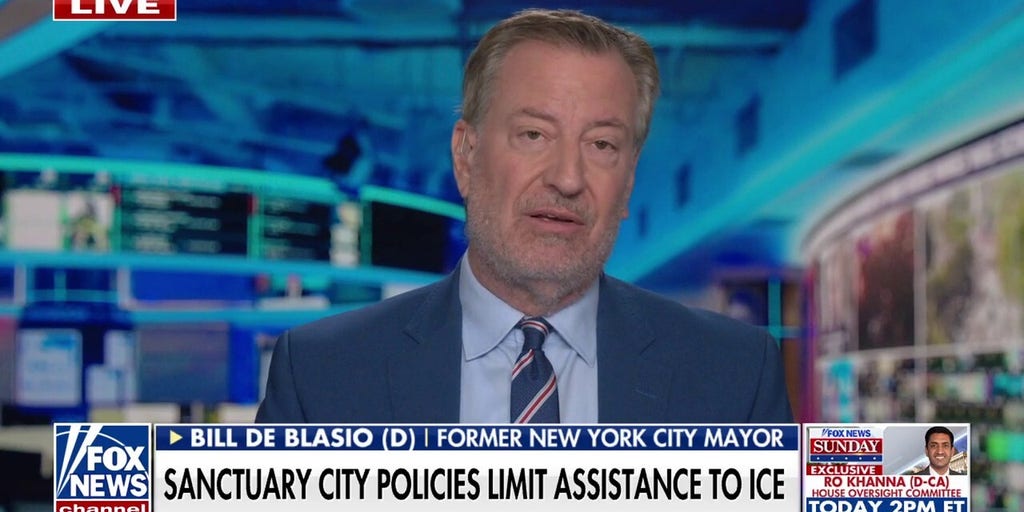 Bill de Blasio slams 'broken' Biden border policies: 'That's not what we should be doing'