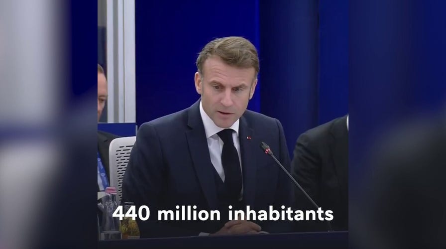 French President Macron asks if Europeans are 'ready to defend' their interests in wake of Trump election