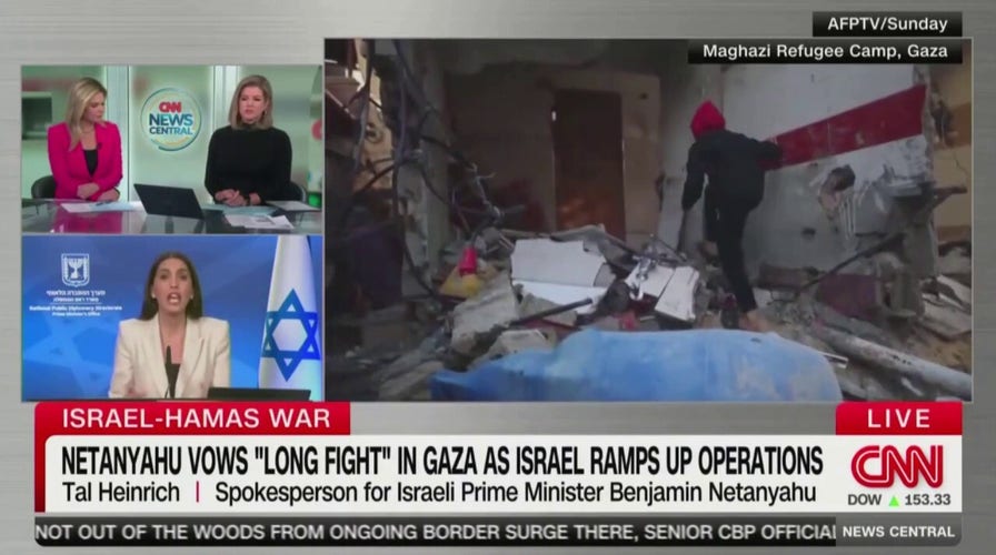 CNN anchor. Israeli spox spar: Are children justifiable enemies?
