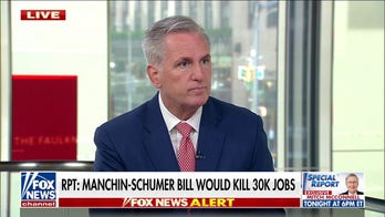 Kevin McCarthy rips Democrats' Inflation Reduction Act: No plan to solve the 'problems they created'