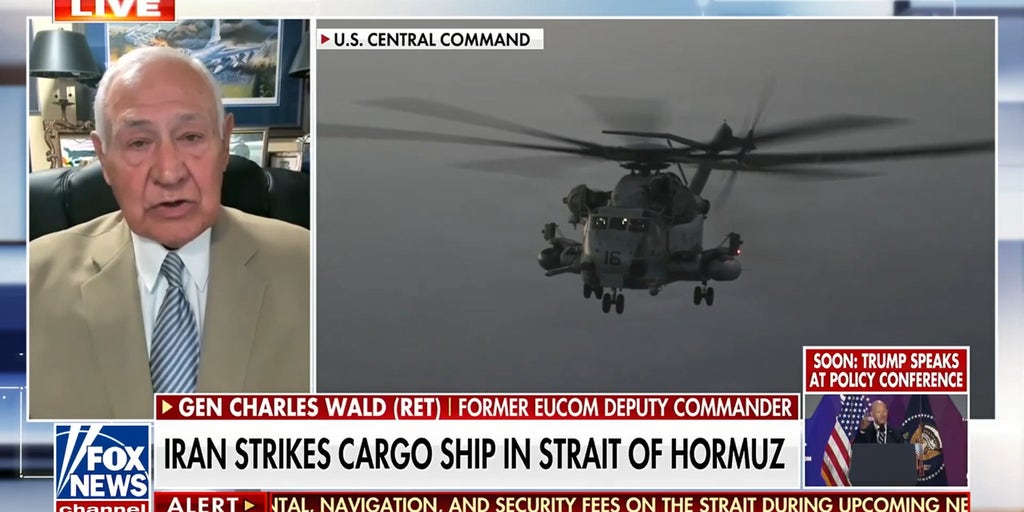 Iran's aggression in Strait of Hormuz demands US response, general warns