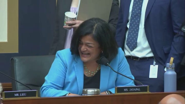 Democrat Pramila Jayapal makes gaffe during House Judiciary Committee speech, says Trump 'incited an erection’ 