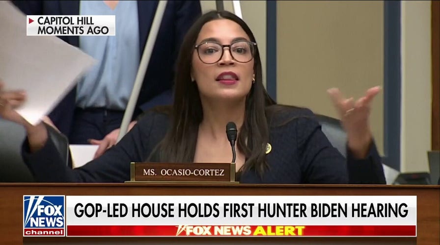 AOC goes off on Hunter Biden hearing: ‘Embarrassment’