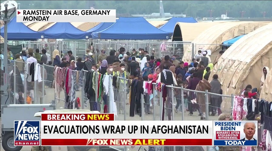 Injured US troops transported back to US as Afghanistan evacuations conclude
