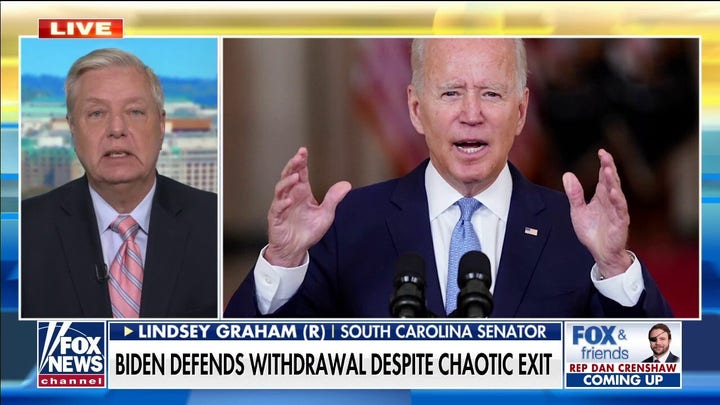 Sen. Graham: Biden calling Afghanistan a success is a 'scary thing'
