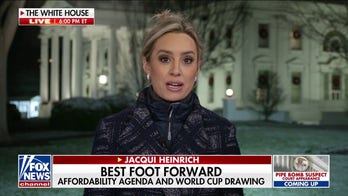 President Trump receives peace prize award at FIFA draw