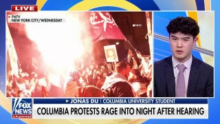 Columbia University student reacts to overnight anti-Israel protests: Felt like a 'warzone' - Fox News