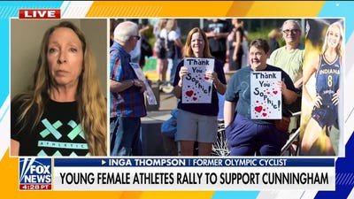 Former Olympic cyclist speaks out on WNBA rallies protecting girls’ sports