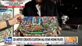 Steve Doocy showcases 3D artist's custom MLB All-Star Game home plate