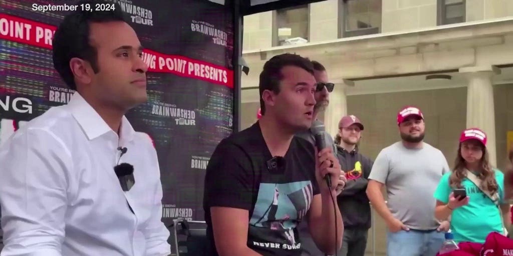 Charlie Kirk explains why he travels to college campuses to speak to young voters | Fox News Video