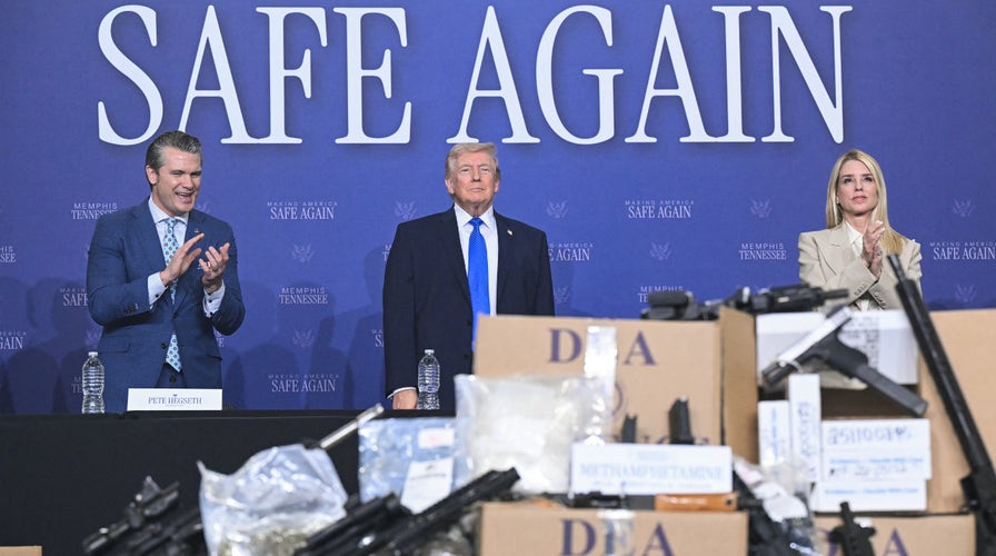 WATCH LIVE: Trump in Memphis to tout crime drop