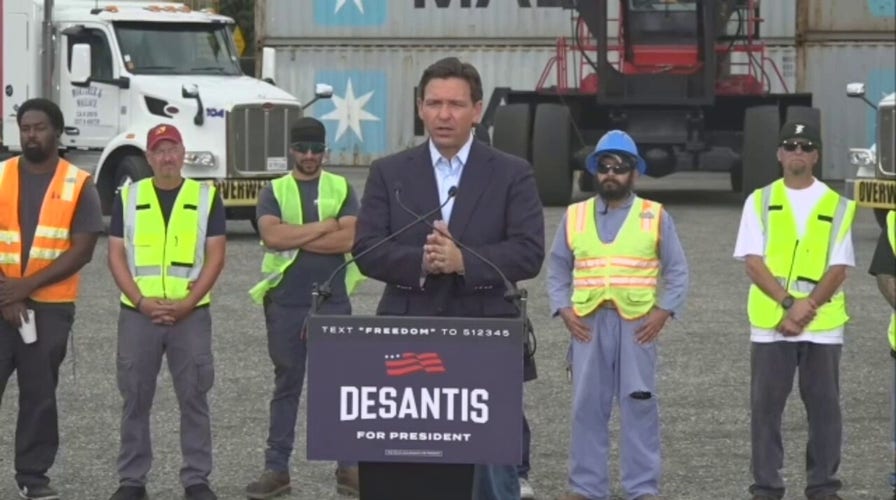 Ron DeSantis vows to deport everyone who has arrived illegally under Biden