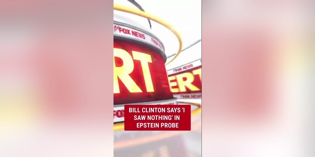 Bill Clinton tells lawmakers 'I SAW NOTHING' in Epstein probe