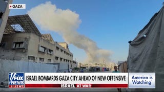 Israel launches heavy strikes on Gaza City as new offensive looms