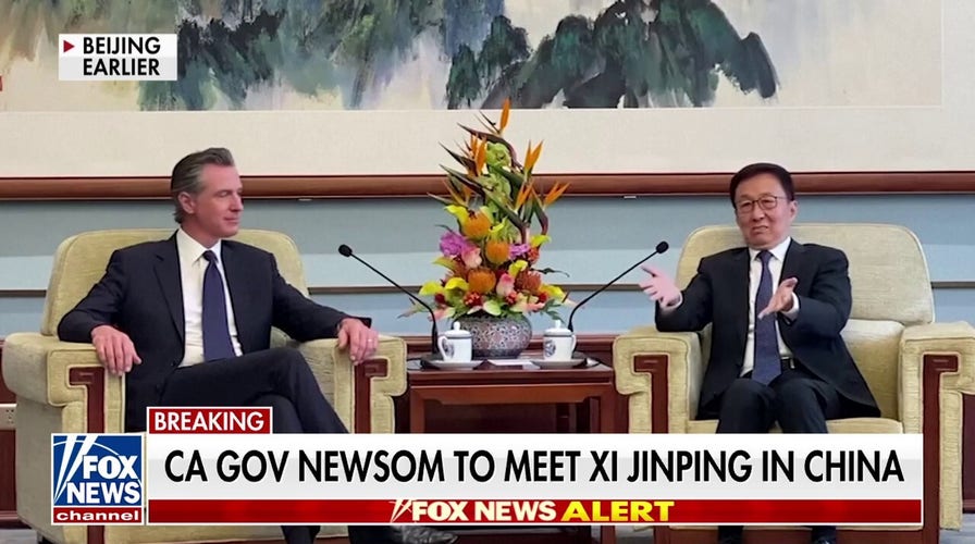 California’s Newsom Has Surprise Meeting In Beijing With China’s Xi ...