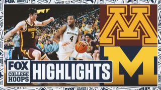 Minnesota Golden Gophers vs. No. 3 Michigan Wolverines Highlights 🏀 FOX College Hoops