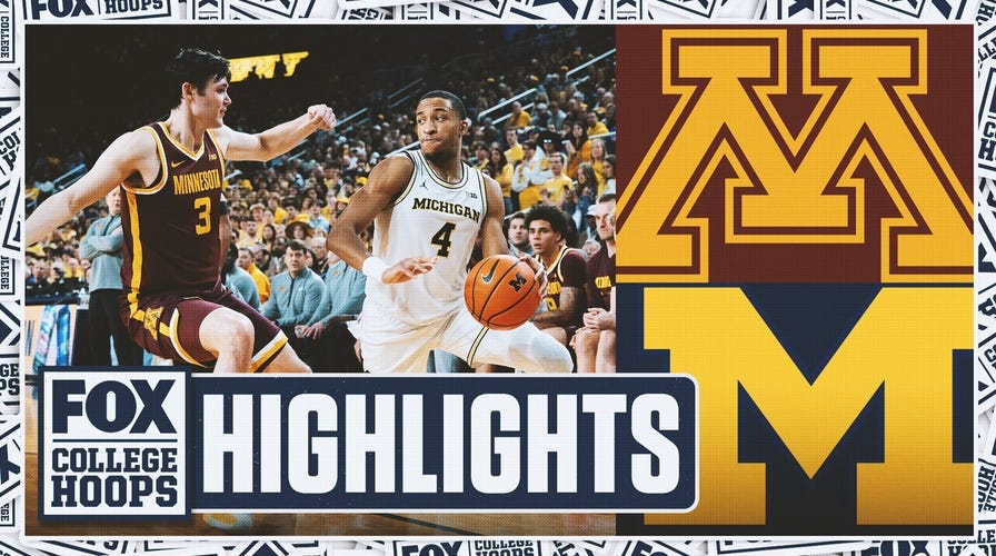 Minnesota Golden Gophers vs. No. 3 Michigan Wolverines Highlights 🏀 FOX College Hoops