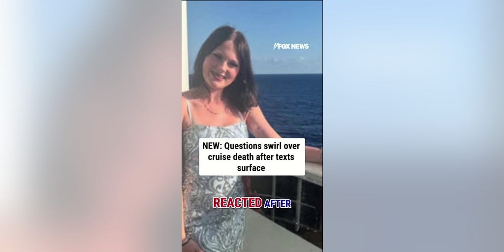 NEW: Questions swirl over cruise death after texts surface