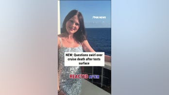NEW: Questions swirl over cruise death after texts surface