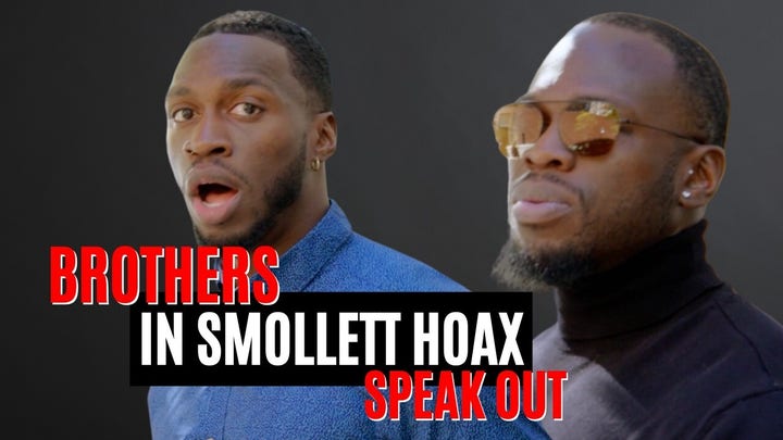 How to fake a hate crime: Brothers in Jussie Smollett hoax speak to media for first time