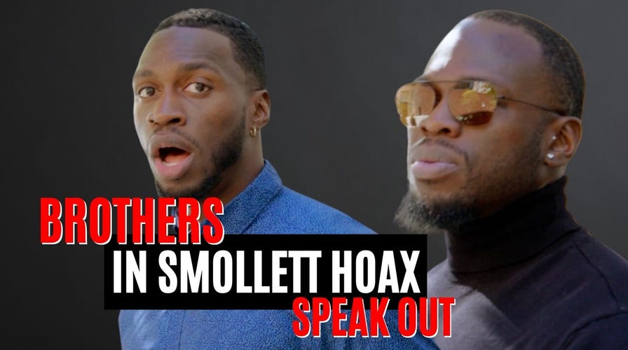 How to fake a hate crime: Brothers in Jussie Smollett hoax speak to media for first time
