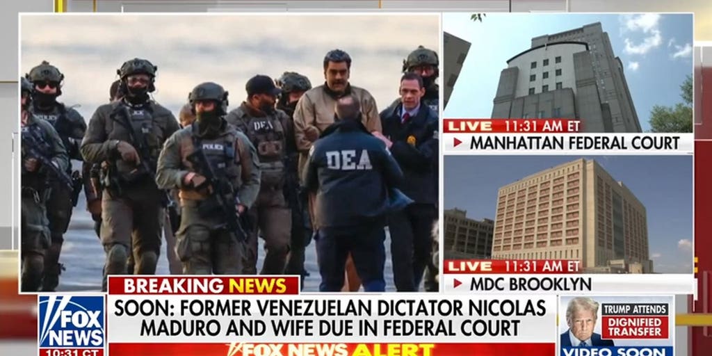 Maduro due in federal court on narco-terrorism, drug trafficking charges