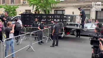 Barricades go up near Columbia University as anti-Israel chaos grips school