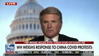Rep. Michael McCaul: US must do everything it can to support China's protestors