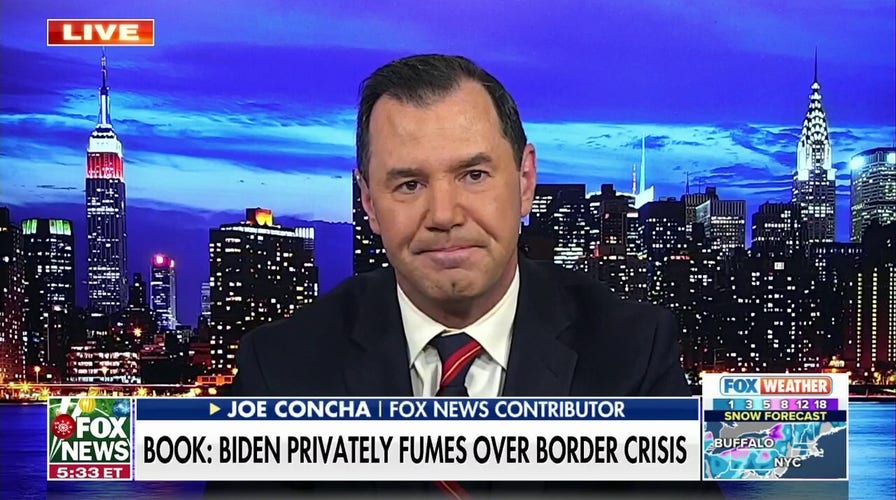 Joe Concha: Biden doesn't make orders, he takes orders