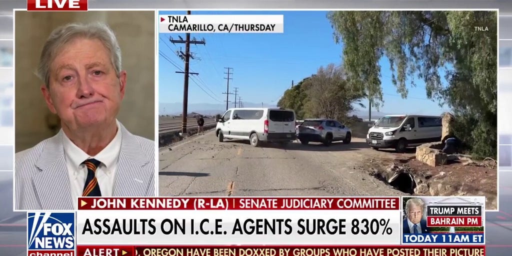 Sen. John Kennedy urges for ICE attackers to be ‘sent to jail’
