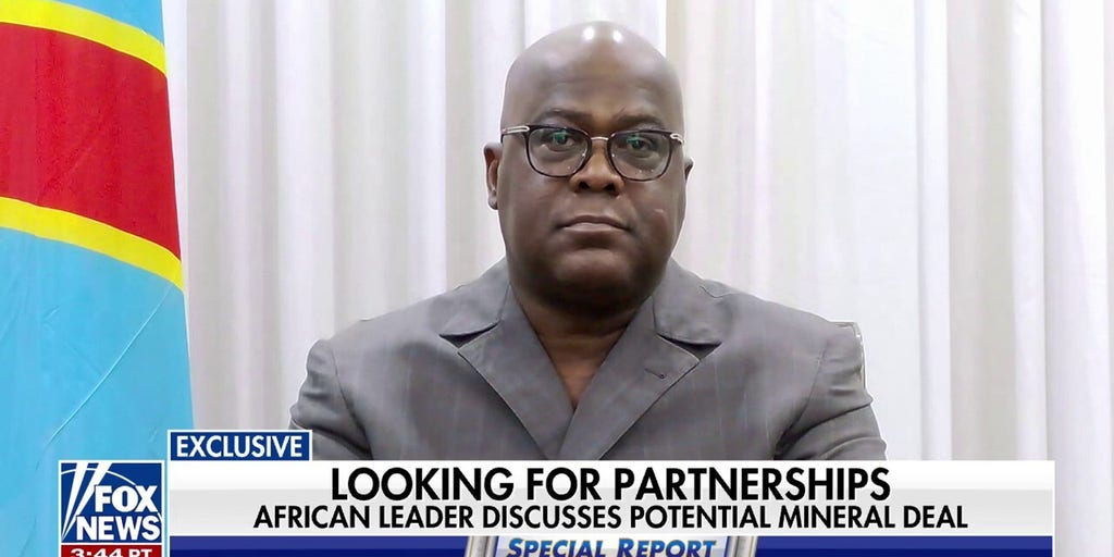 Democratic Republic of the Congo president says America is 'waning' in Africa | Fox News Video