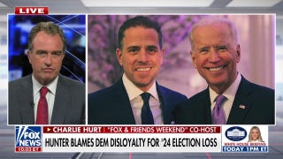 Hunter Biden blames Democratic Party’s disloyalty for 2024 election loss