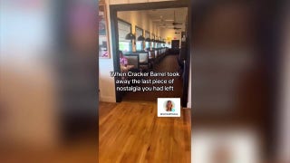 Cracker Barrel customer shows off restaurant's new look in viral video